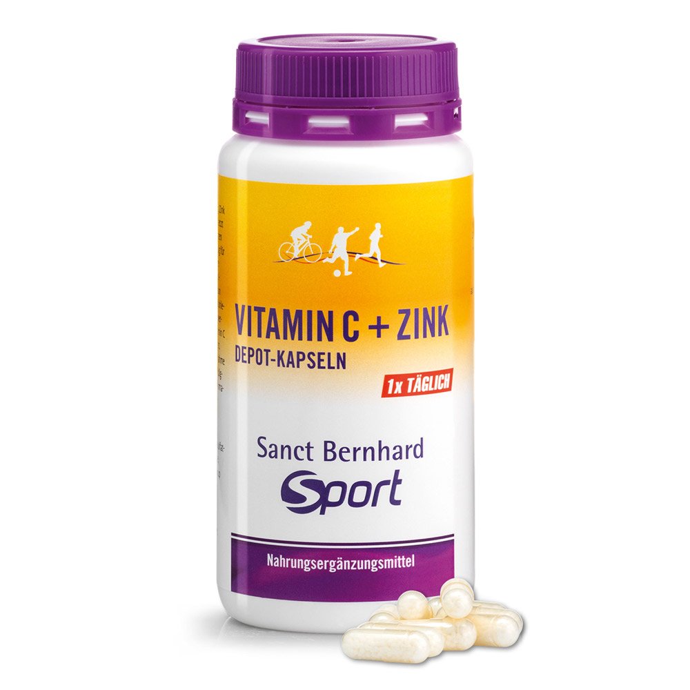 Vitamin C + Zink Depot-Kapseln 180 Kapseln f&uuml;r 6 Monate