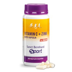 Vitamin C + Zink Depot-Kapseln 180 Kapseln f&uuml;r 6 Monate